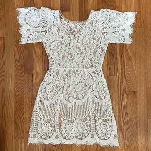 chinese dress ladies Lacy Mini Dress main image 0